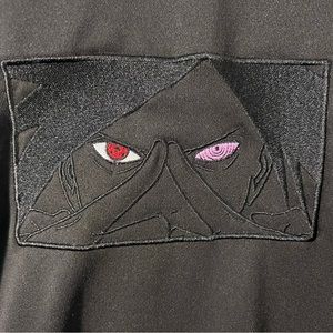 Madara Uchiha Embroidered Men’s Hoodie